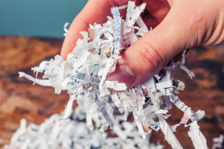 Why document shredding is important in the financial sector Business